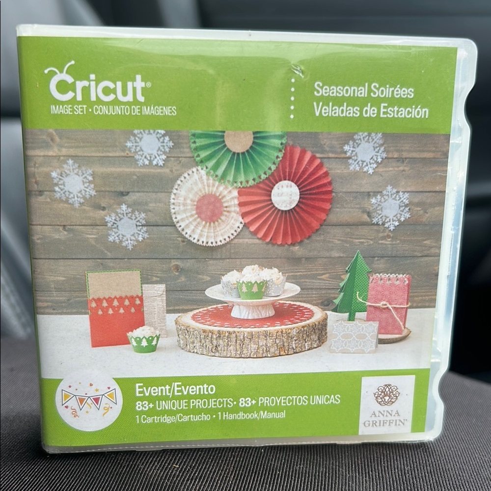 Cricut Anna Griffin Seasonal Soirées cartridge die cut images